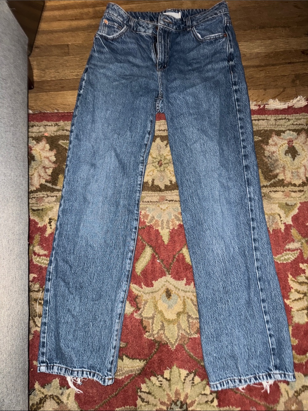 Garage Denim 90s Straight Leg Jeans | Medium Wash | Size 9 / 29